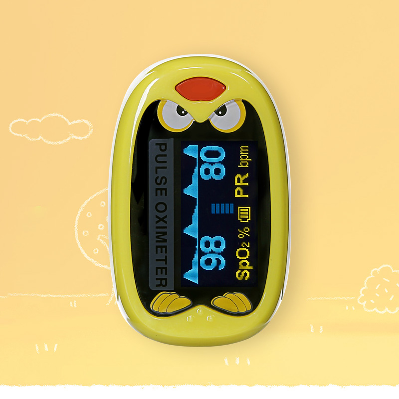 Pulse Oximeter Children Medical Device Rechargeable